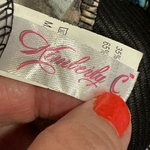 Kimberly C Athleasure Palazzo Pants Yoga Flare Comfort Boho Hippy Vibe Size M - Picture 9 of 10